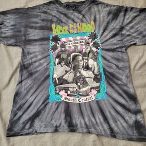 Boyz N The Hood Tshirt Mens Size Small Tie Dye Shirt Black And Grey Philcos